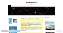 Desktop Screenshot of lifeisintelligent.com