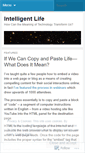 Mobile Screenshot of lifeisintelligent.com
